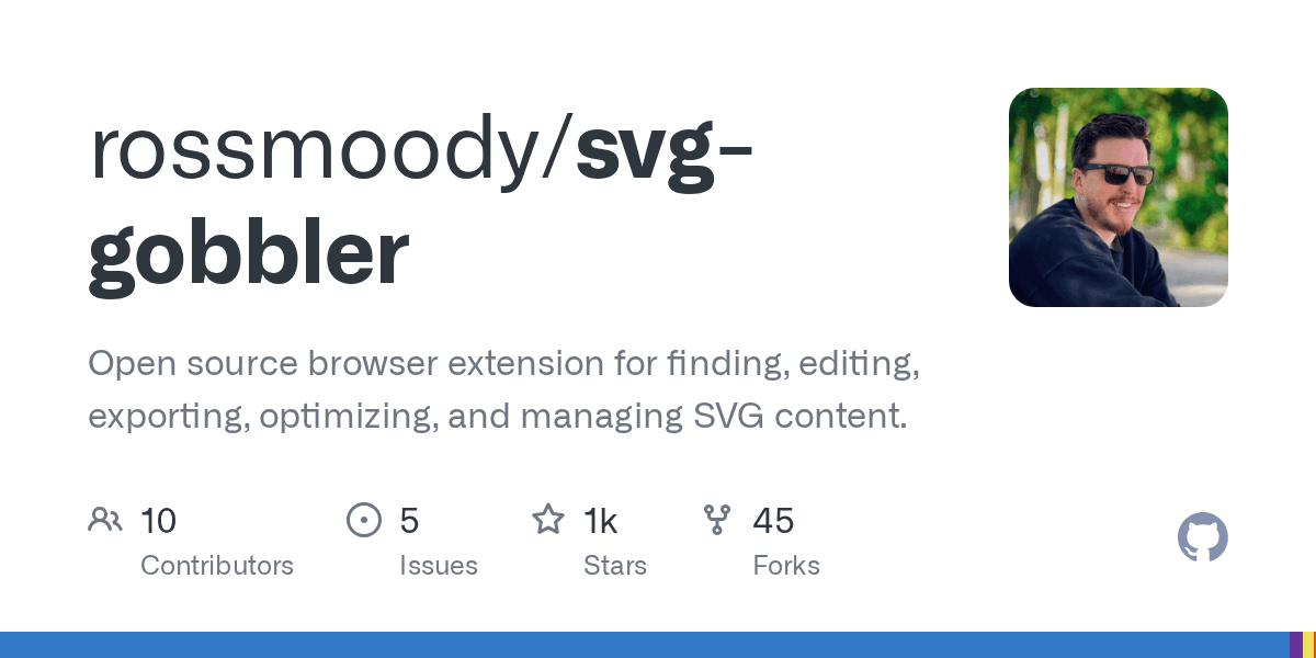 SVG Gobbler: a browser extension that finds, optimizes, and exports SVGs from an...