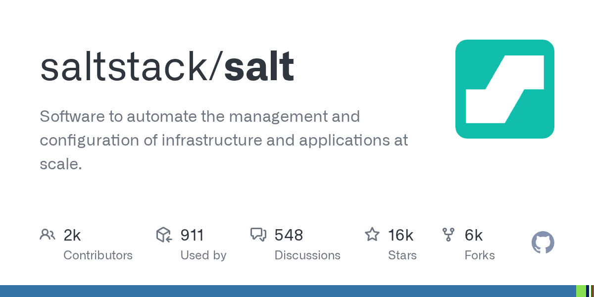 Software to automate the management and configuration of infrastructure and appl...