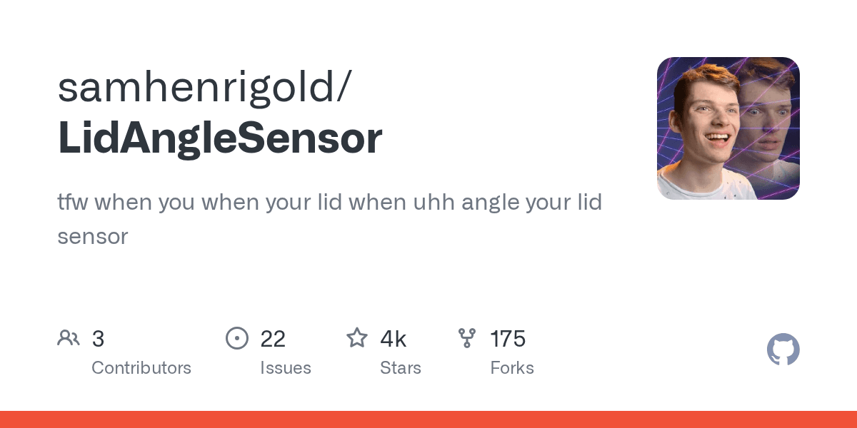 MacBook Lid Angle Sensor