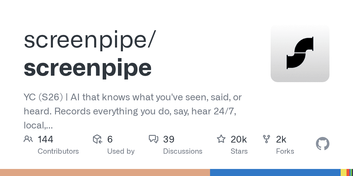 A local, open-source tool to record and search everything you do.
