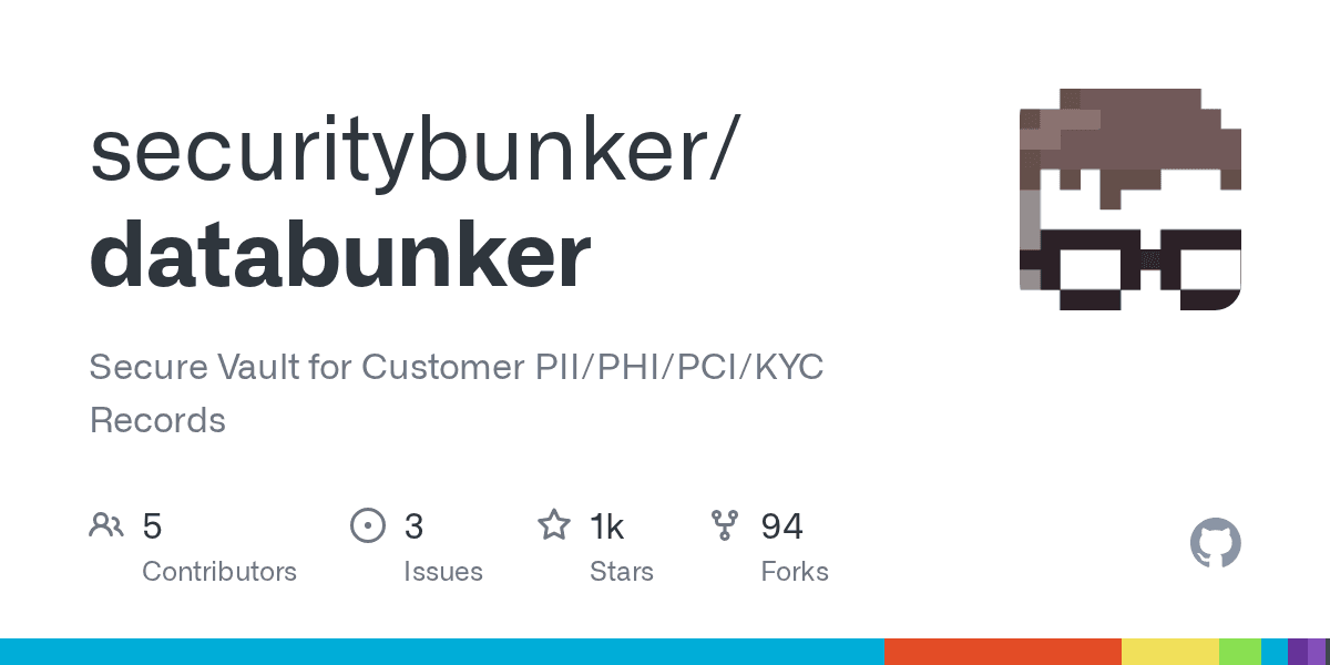 Databunker: self-hosted tokenization for PII that actually encrypts at API level