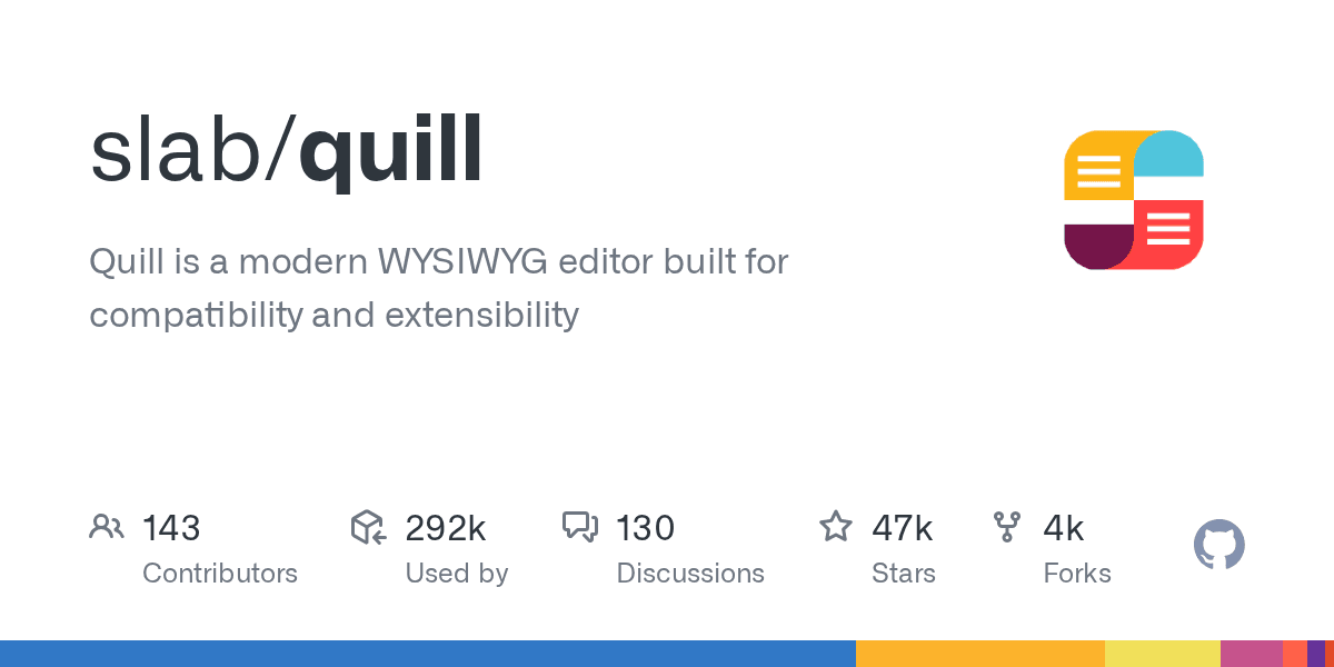 Quill: a rich text editor built for compatibility and extensibility