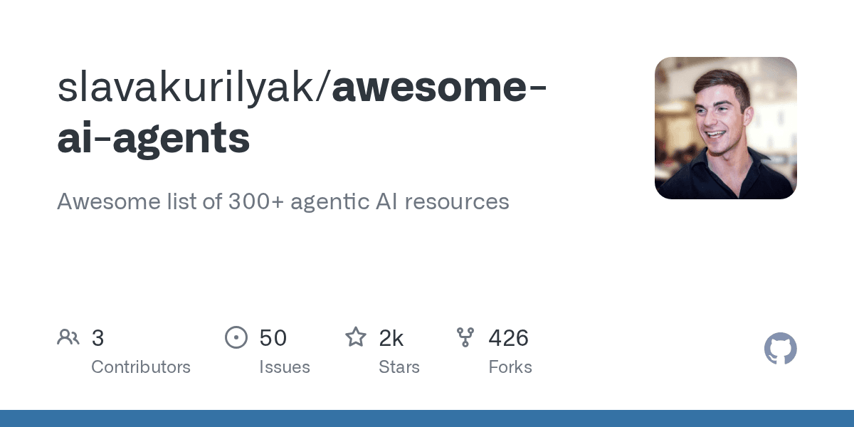 200+ AI agent resources curated from real projects and frameworks