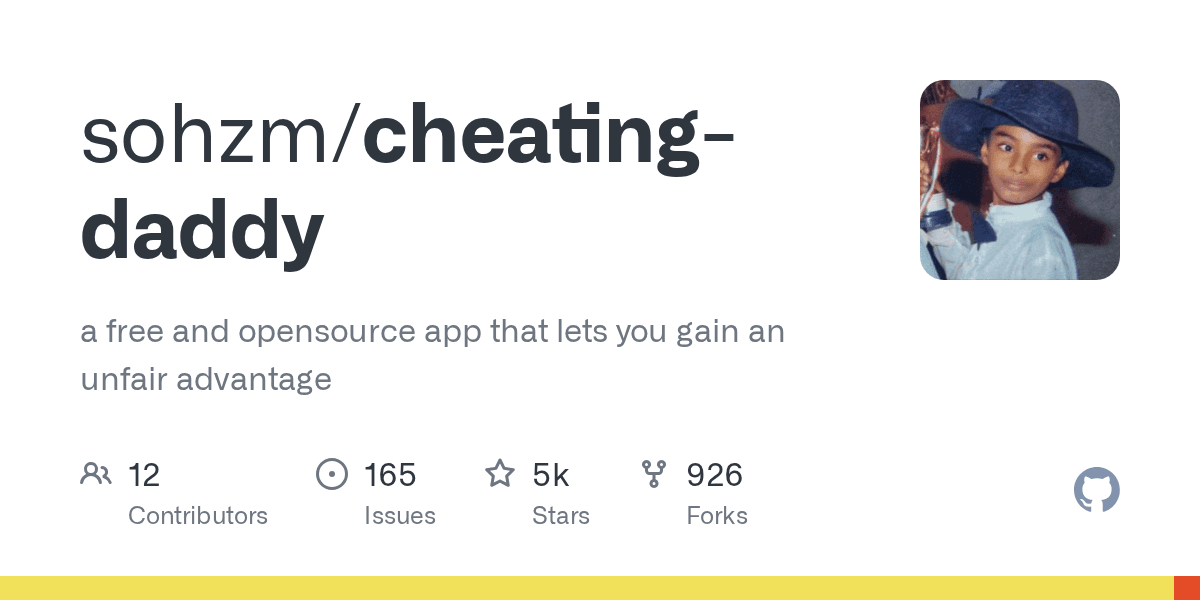 A free and opensource app that lets you gain an unfair advantage.