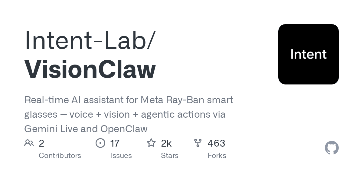 Real-time AI assistant for Meta Ray-Ban smart glasses with openclaw support