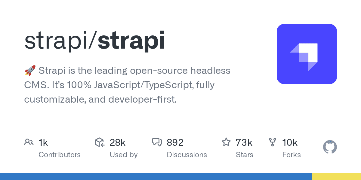 Strapi: the open-source headless CMS that auto-generates your REST and GraphQL A...