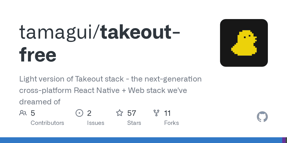 The open-source React Native stack for cross-platform apps and web