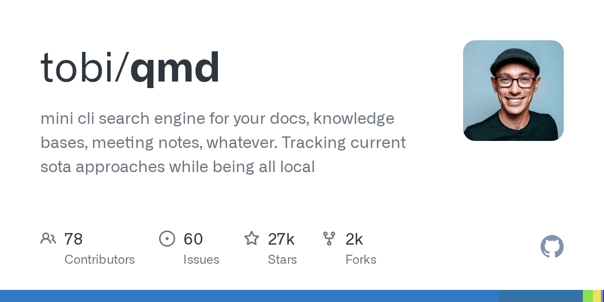 Mini cli search engine for your docs, knowledge bases, meeting notes, whatever.