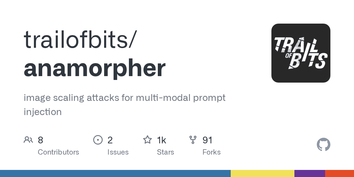 Image scaling attacks for multi-modal prompt injection.