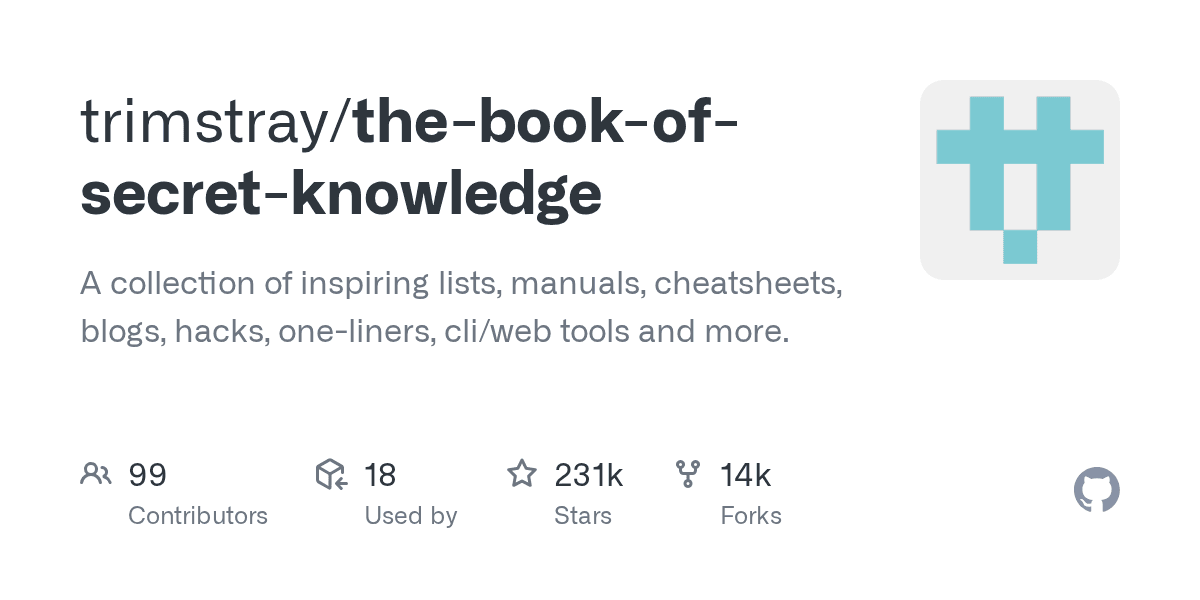 A curated knowledge bank every developer wishes they had sooner.