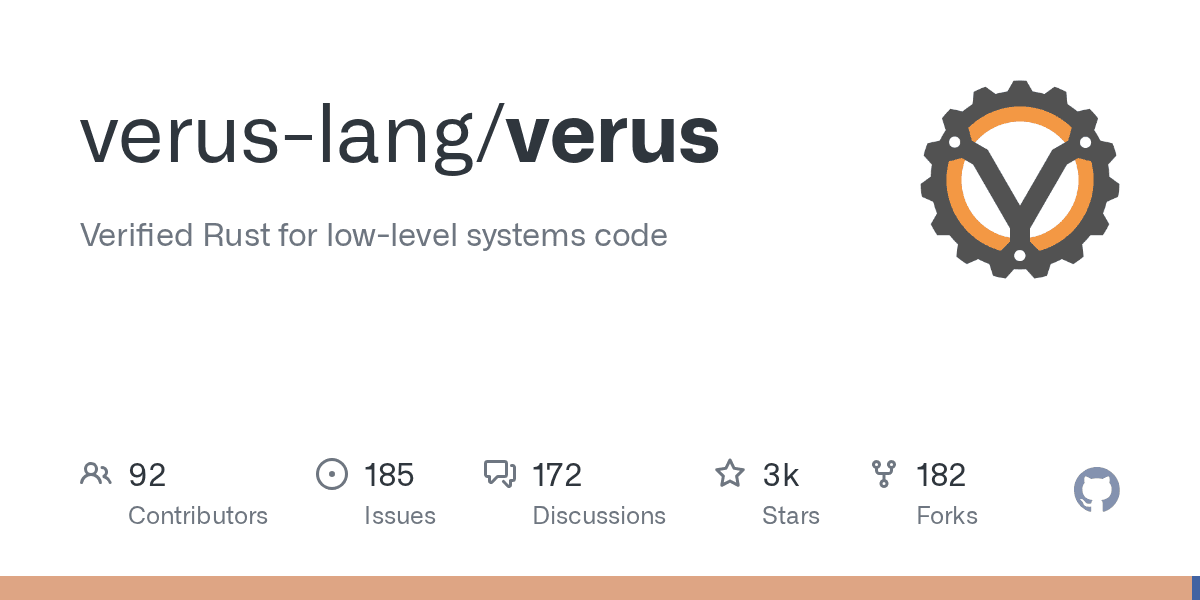 Build verified low-level systems code with Rust