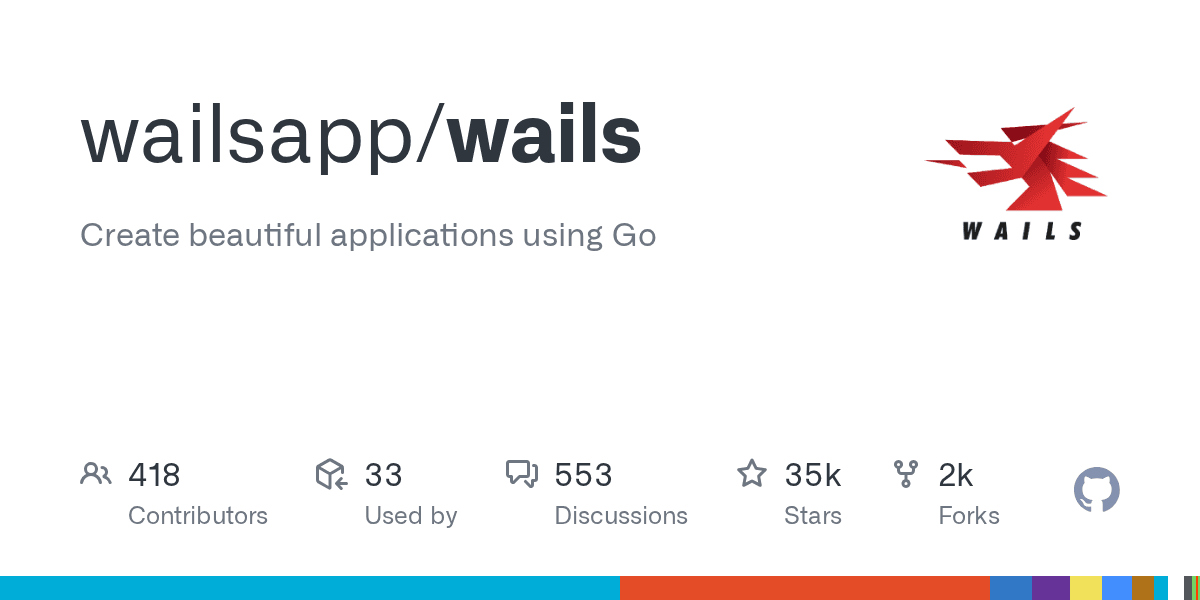 Create native desktop apps with the simplicity of Go and JavaScript