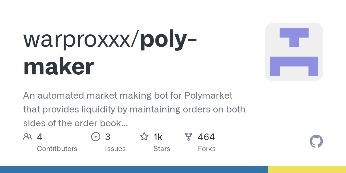 A Polymarket market making bot that will lose you money today