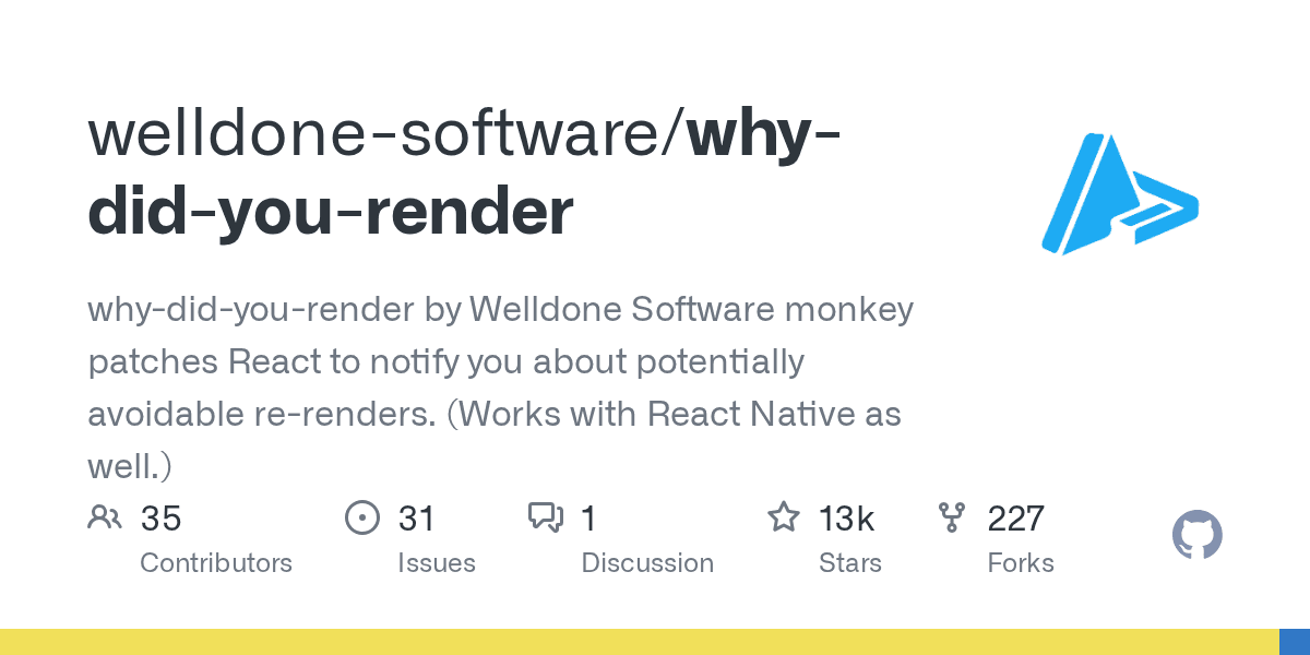why-did-you-render patches React to notify you about potentially avoidable re-re...