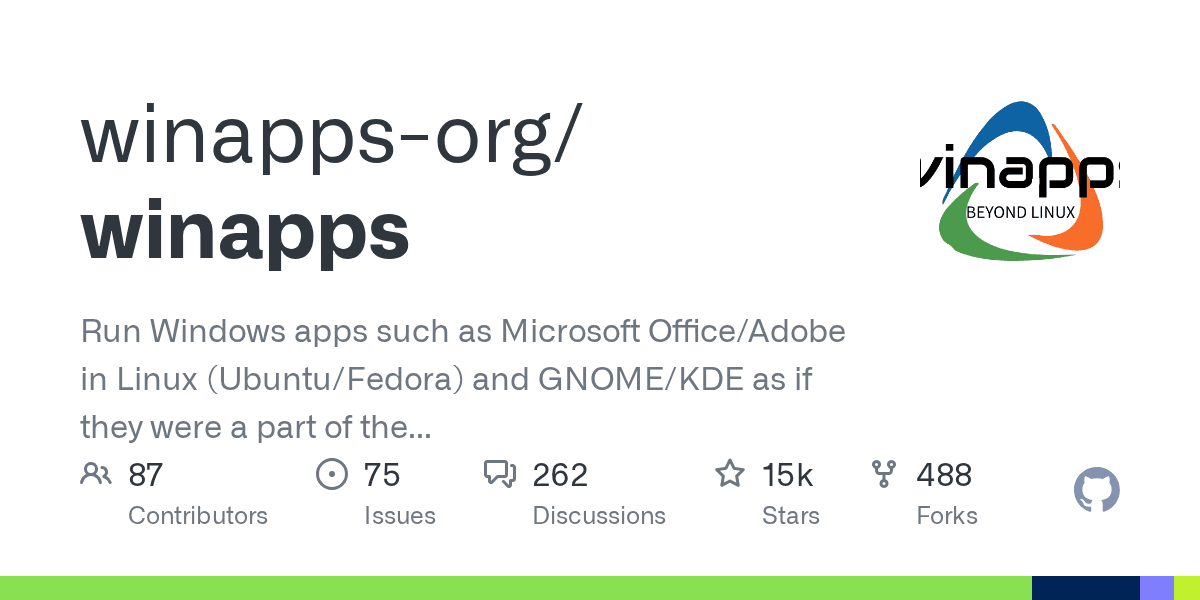 Run Windows apps such as Microsoft Office/Adobe in Linux