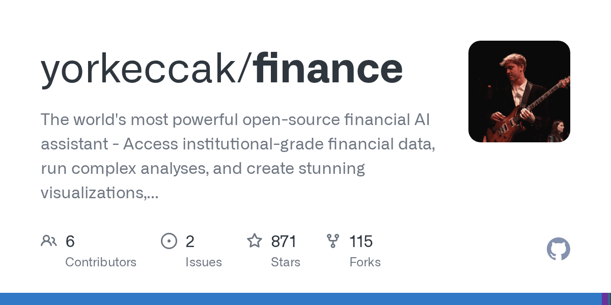 The world's most powerful open-source financial AI assistant