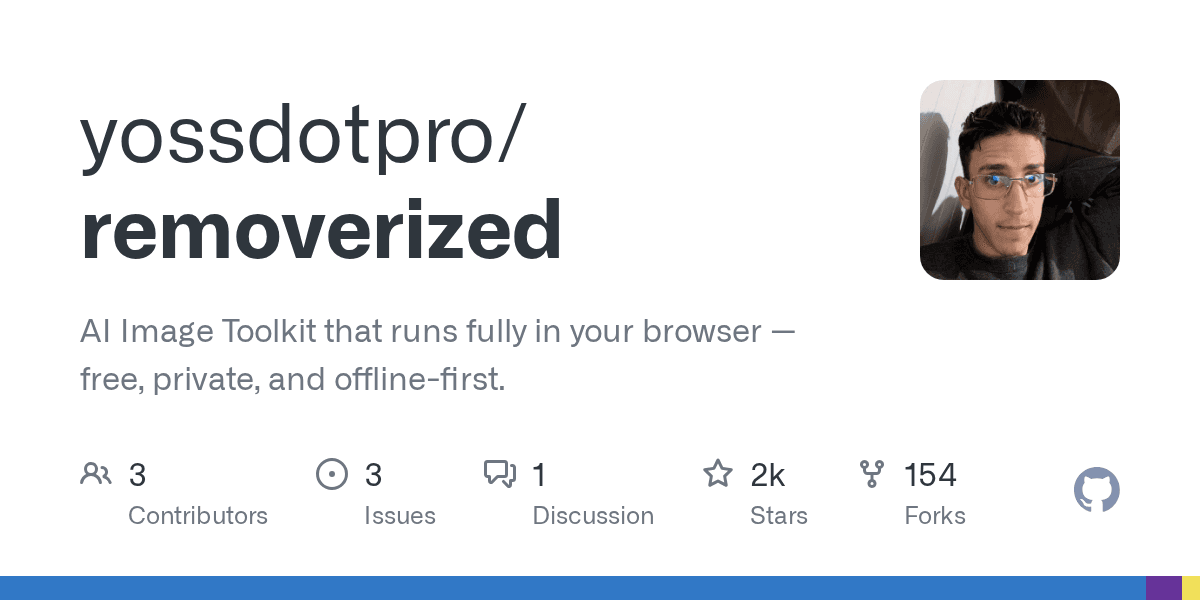 AI image toolkit that runs entirely in your browser.