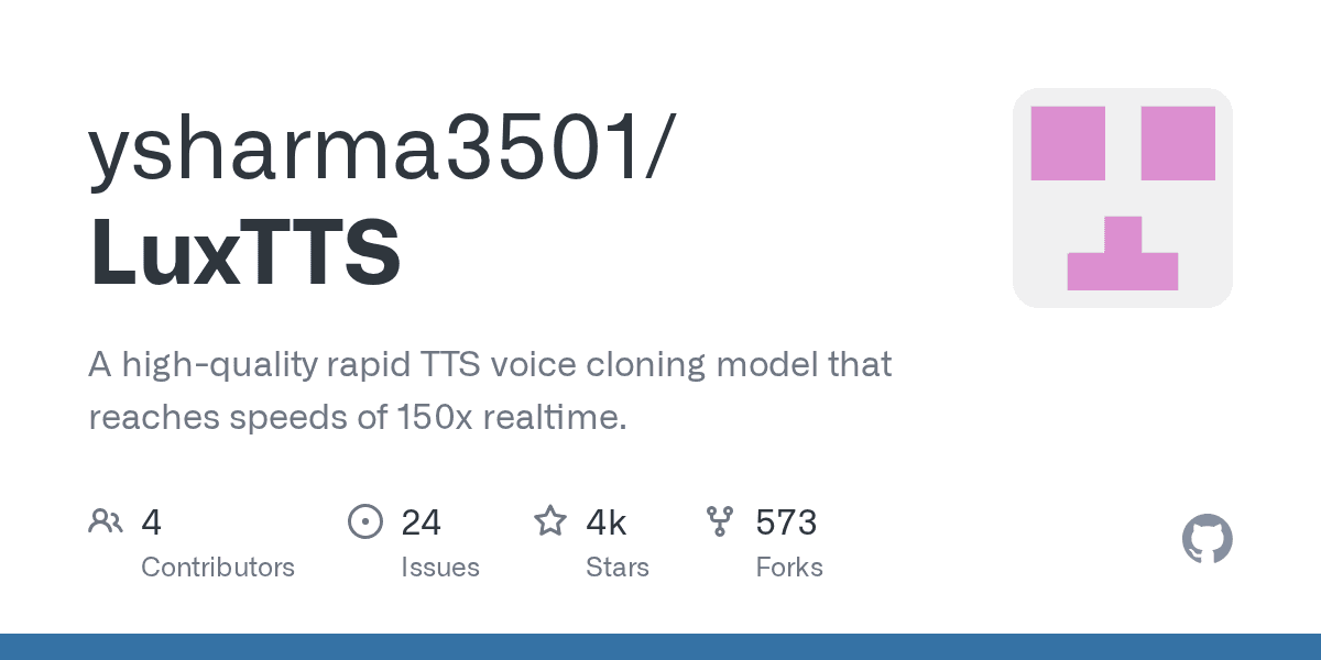 Clone any voice in seconds with this open-source TTS engine
