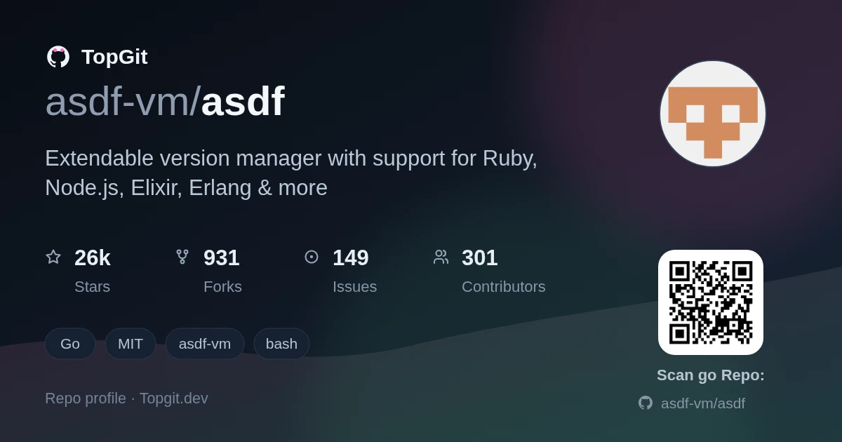TopGit repo profile image for asdf-vm/asdf