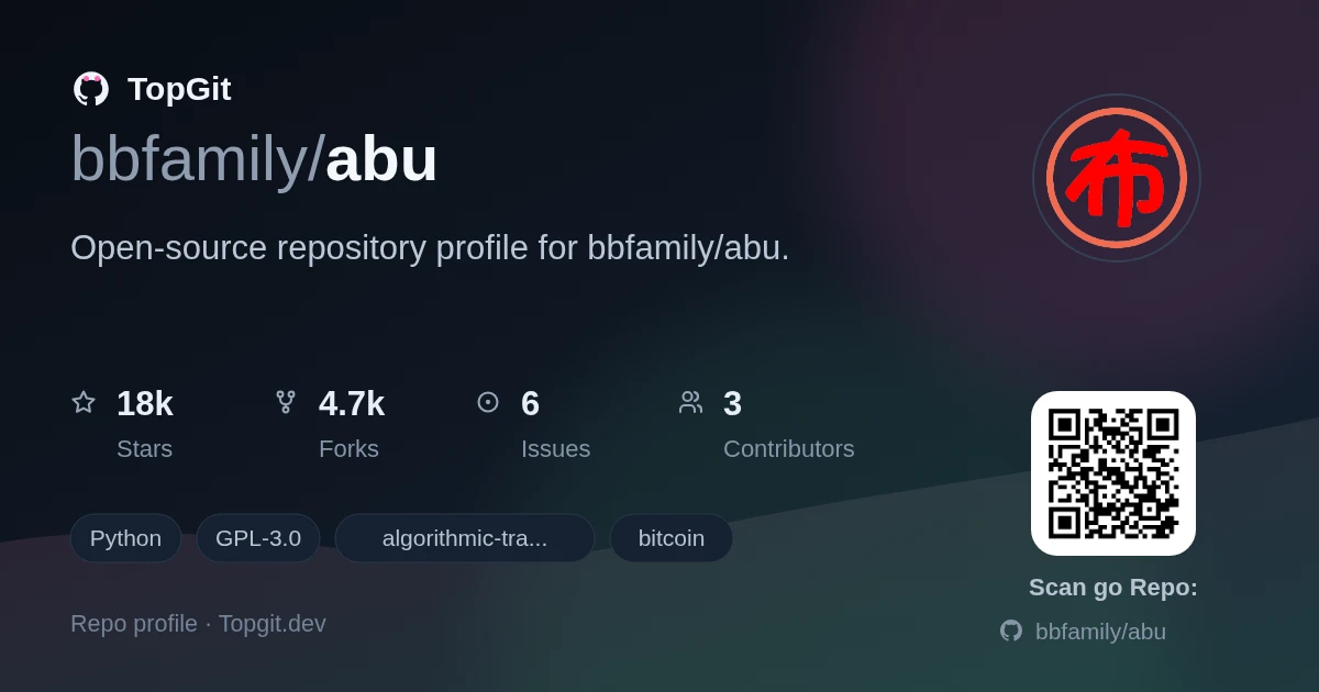 TopGit repo profile image for bbfamily/abu