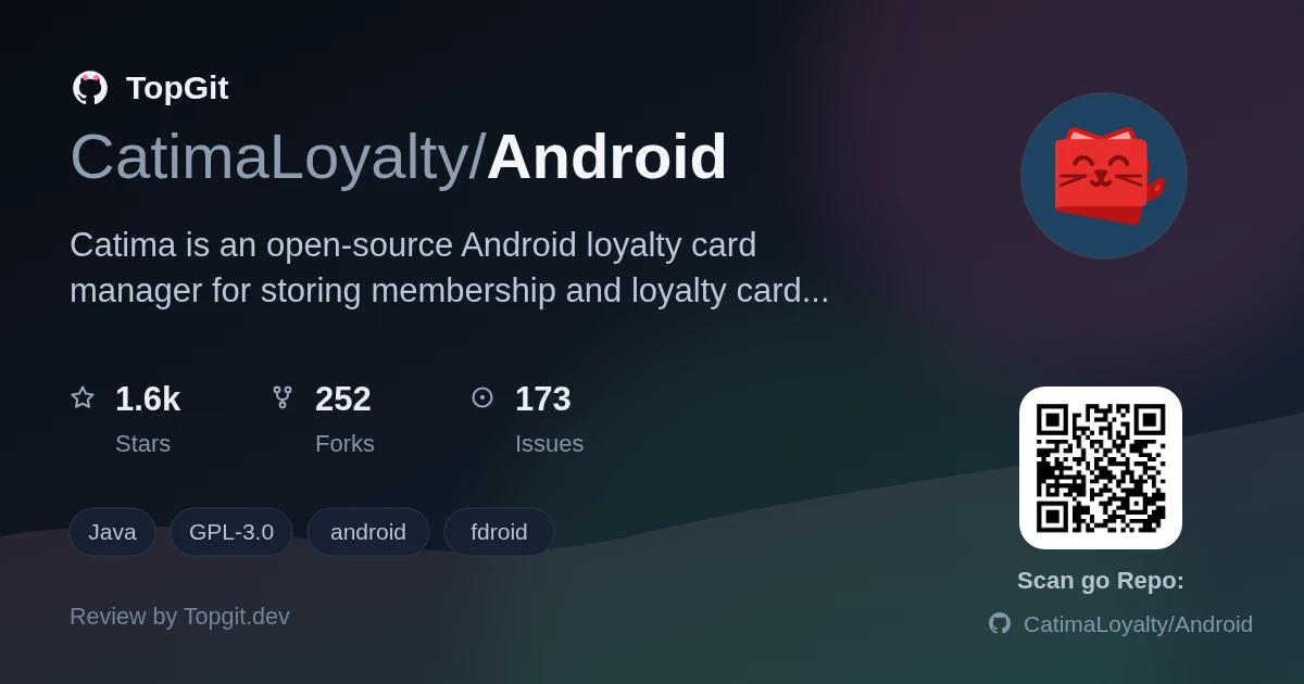 TopGit review image for CatimaLoyalty/Android