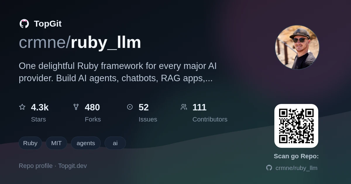 TopGit repo profile image for crmne/ruby_llm
