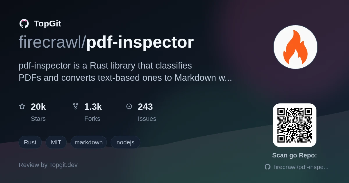 TopGit review image for firecrawl/pdf-inspector