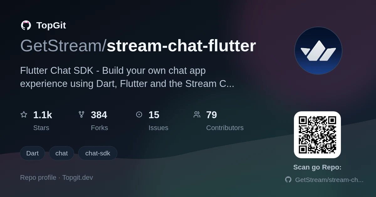TopGit repo profile image for GetStream/stream-chat-flutter
