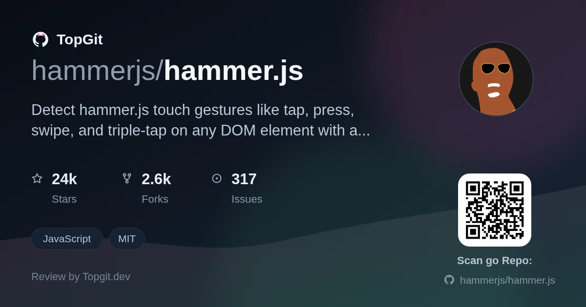TopGit review image for hammerjs/hammer.js