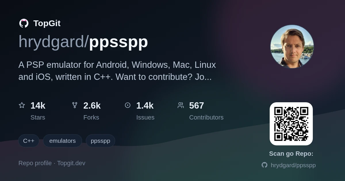 TopGit repo profile image for hrydgard/ppsspp