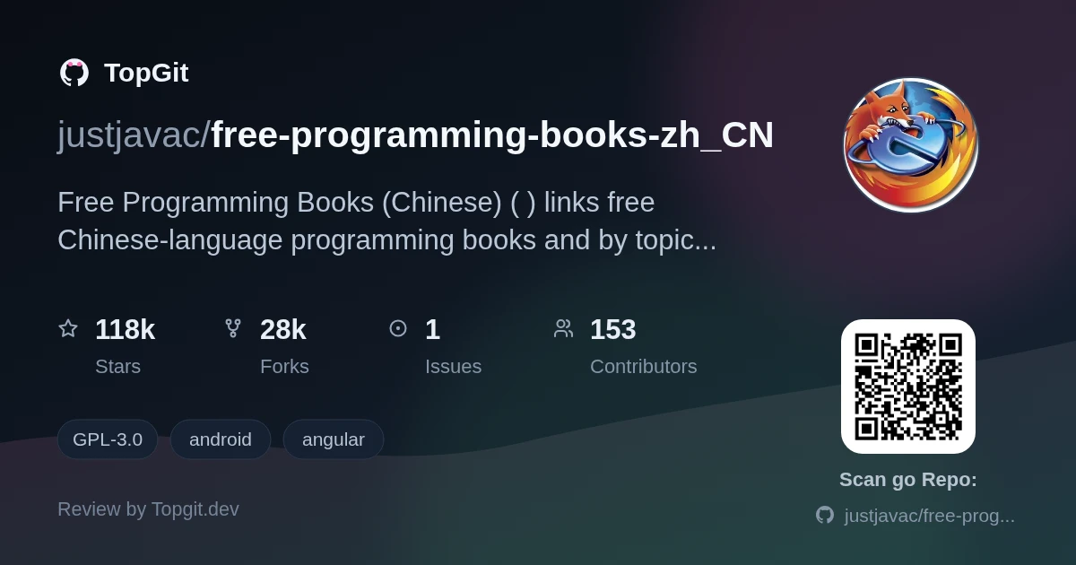 TopGit review image for justjavac/free-programming-books-zh_CN
