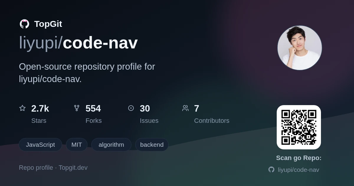 TopGit repo profile image for liyupi/code-nav
