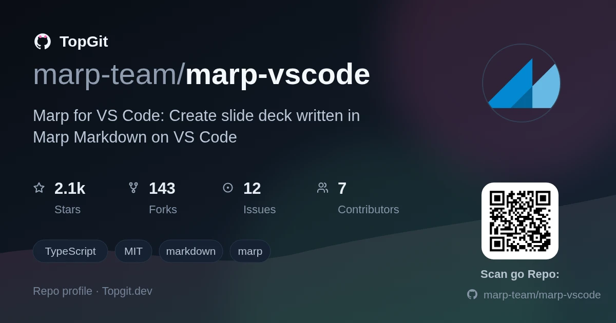 TopGit repo profile image for marp-team/marp-vscode
