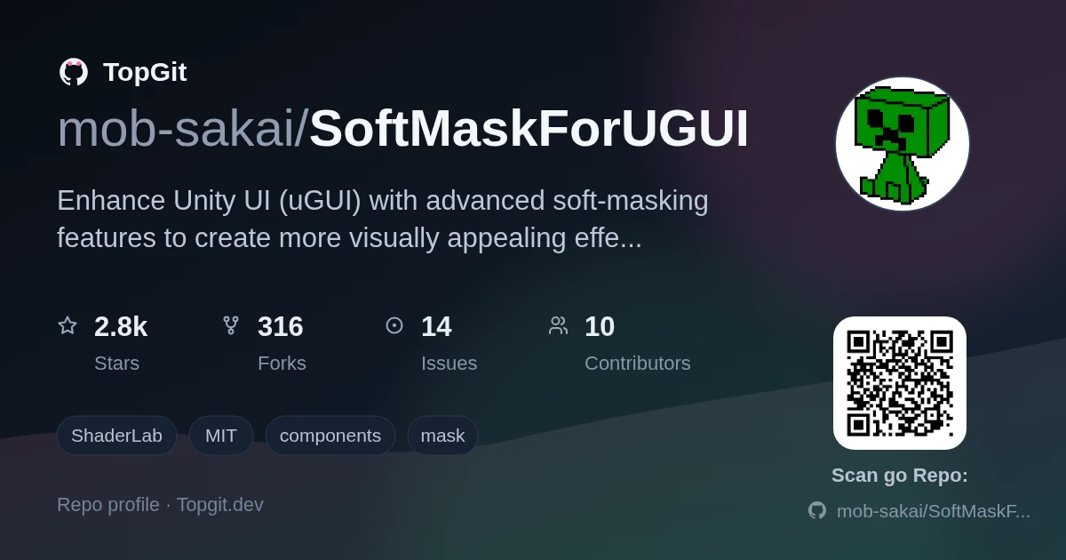 TopGit repo profile image for mob-sakai/SoftMaskForUGUI