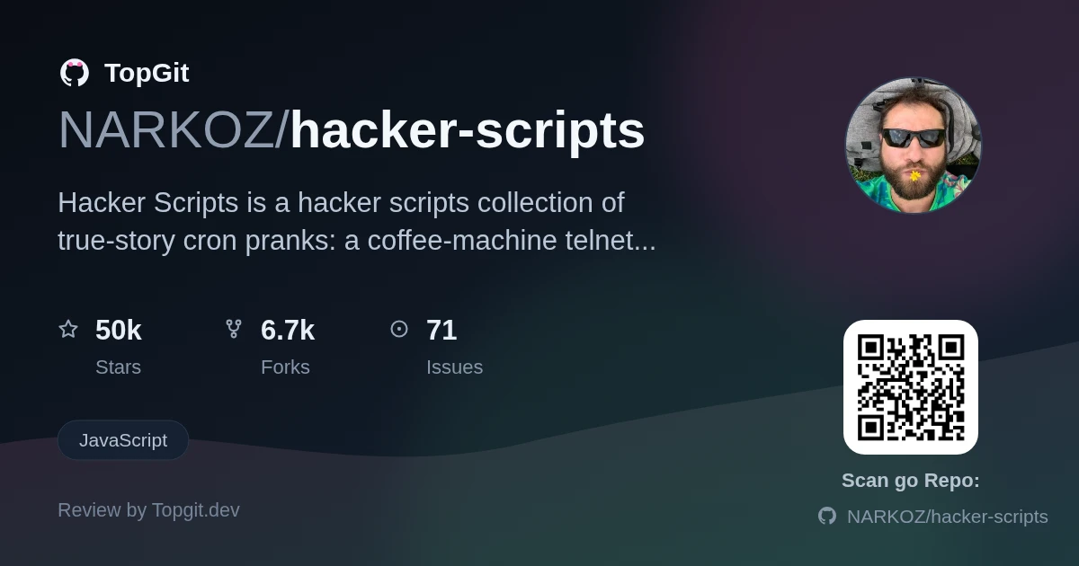 TopGit review image for NARKOZ/hacker-scripts