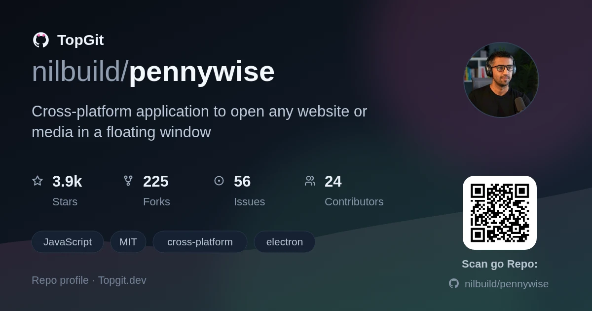 TopGit repo profile image for nilbuild/pennywise