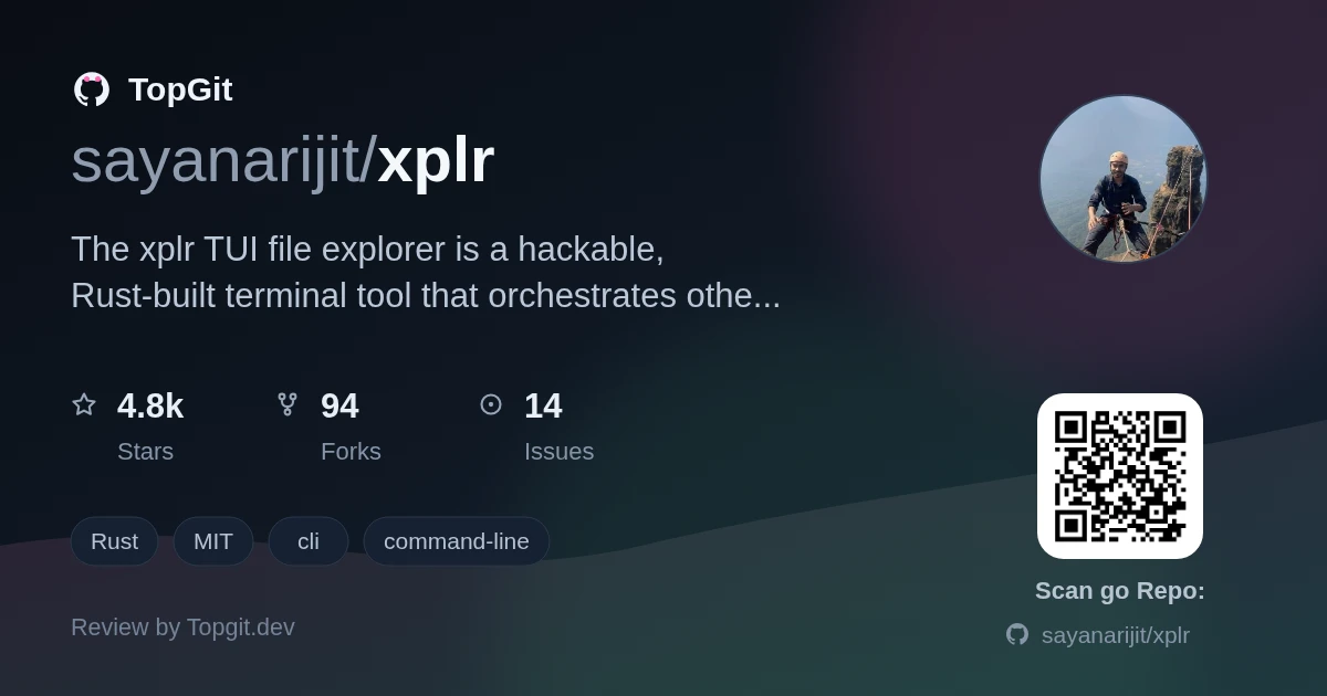 TopGit review image for sayanarijit/xplr