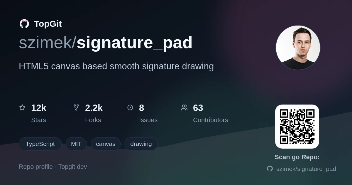 TopGit repo profile image for szimek/signature_pad