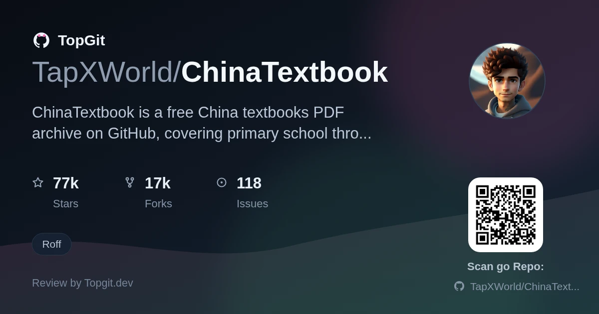 TopGit review image for TapXWorld/ChinaTextbook