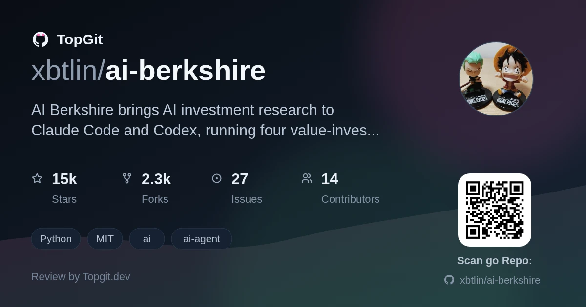 TopGit repo profile image for xbtlin/ai-berkshire