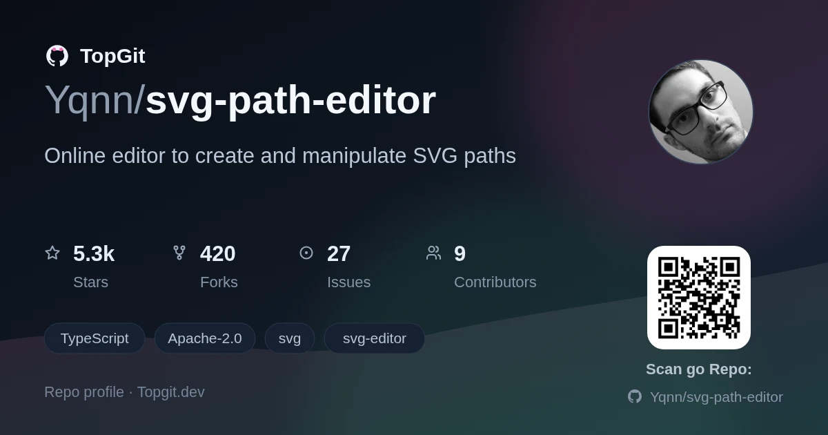TopGit repo profile image for Yqnn/svg-path-editor