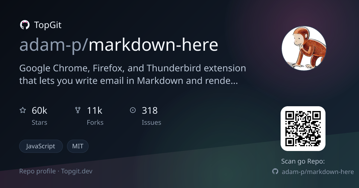 TopGit repo profile image for adam-p/markdown-here