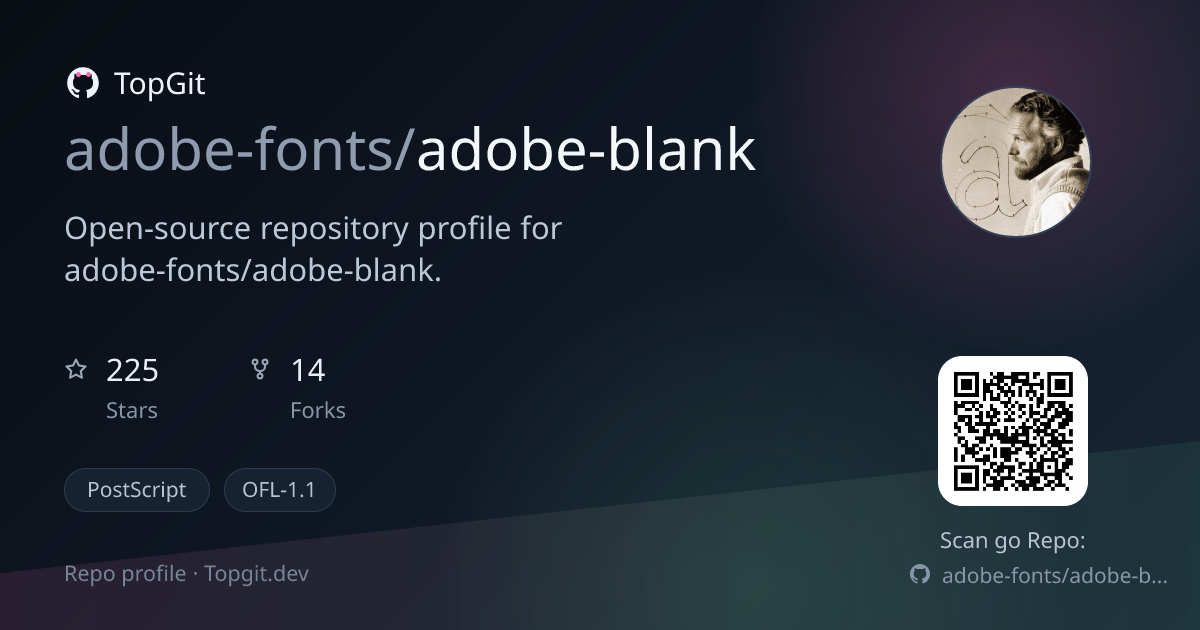 TopGit repo profile image for adobe-fonts/adobe-blank