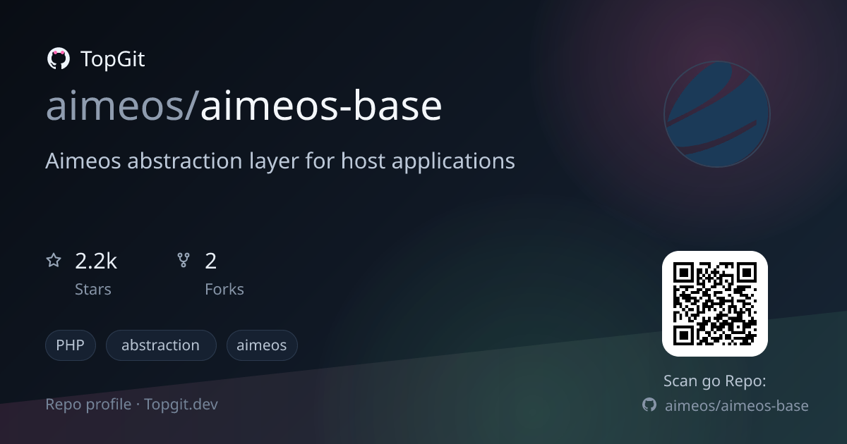 TopGit repo profile image for aimeos/aimeos-base
