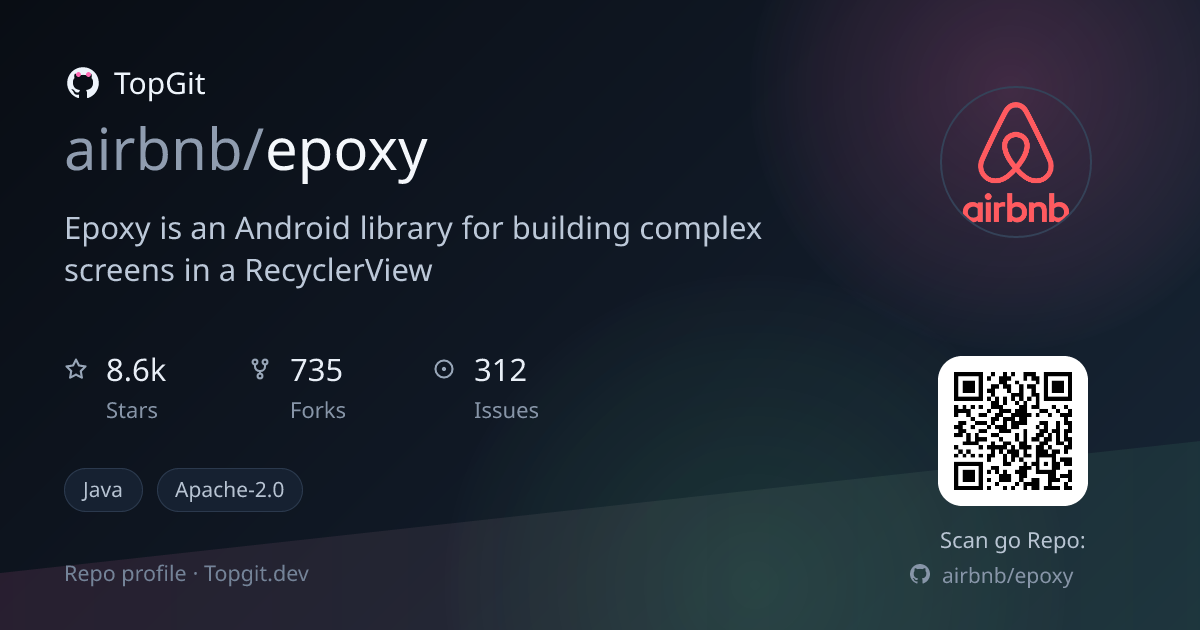 TopGit repo profile image for airbnb/epoxy