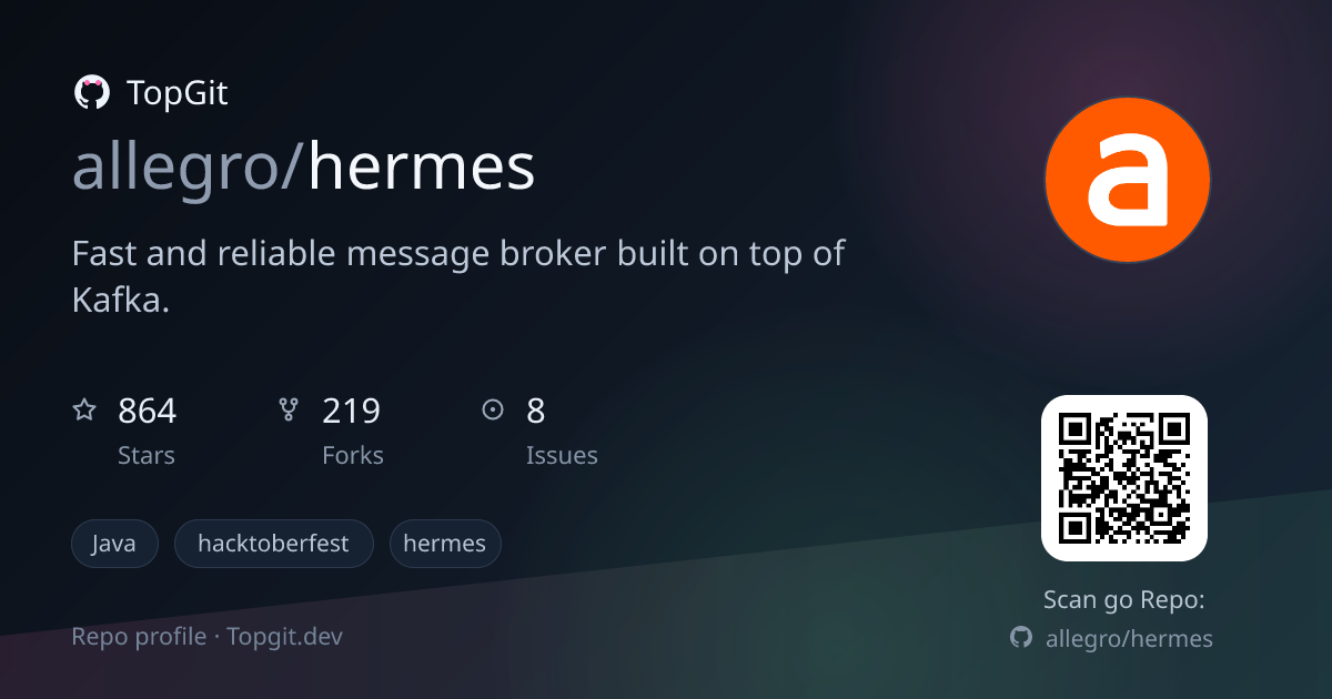TopGit repo profile image for allegro/hermes
