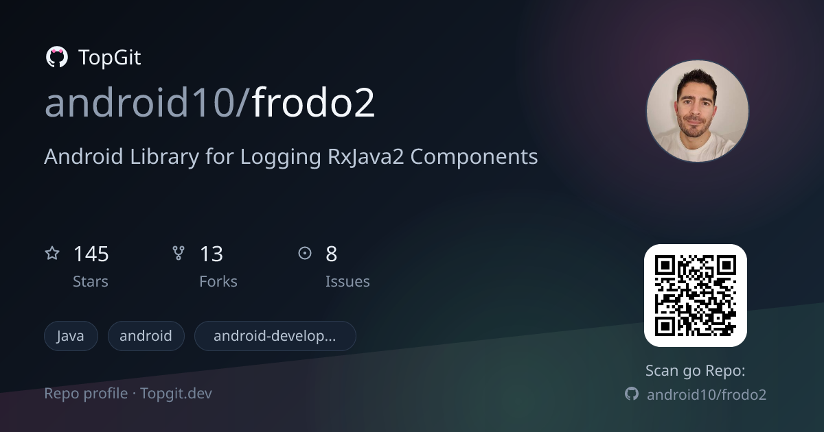 TopGit repo profile image for android10/frodo2