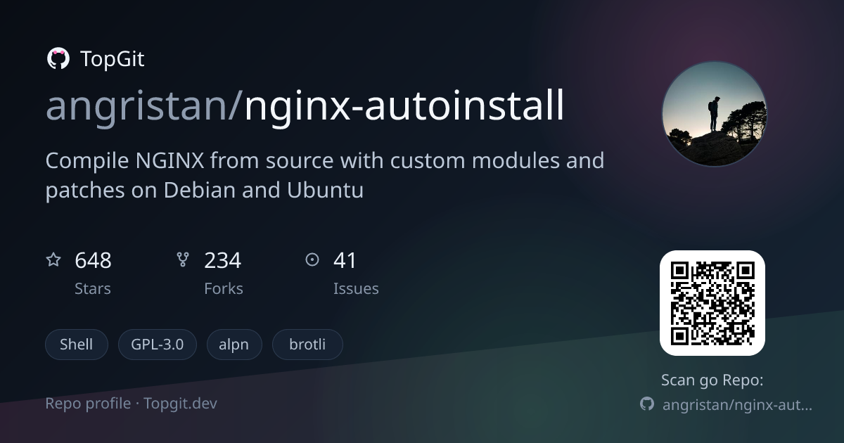 TopGit repo profile image for angristan/nginx-autoinstall