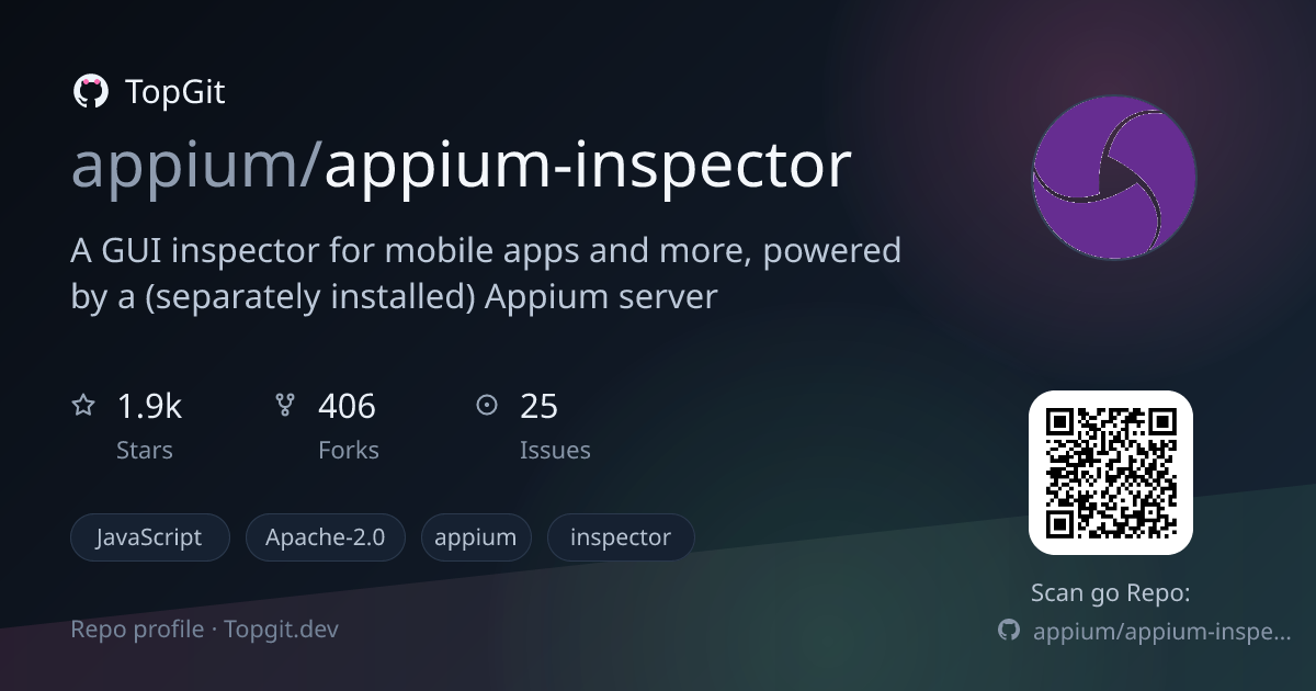 TopGit repo profile image for appium/appium-inspector