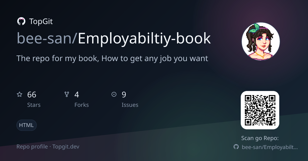 TopGit repo profile image for bee-san/Employabiltiy-book